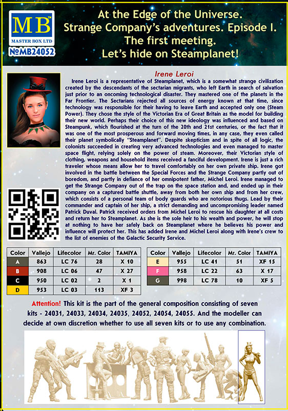 Master Box MAS24052 1:24 At the Edge of the Universe
