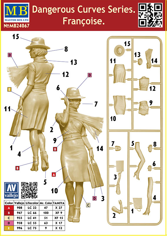 Master Box MAS24067 1:24 Dangerous Curves
