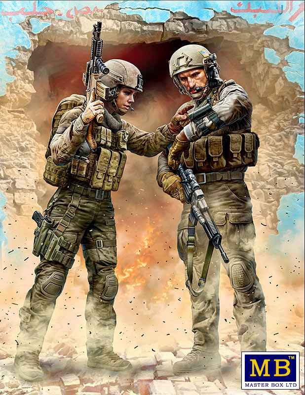 Master Box MAS24068 1:24 Modern War 1 Our Route has been changed