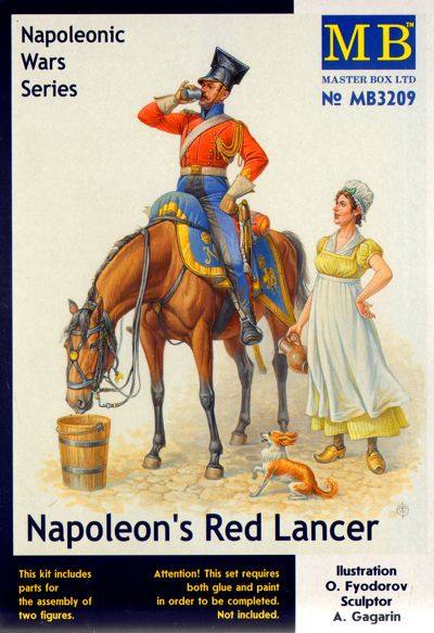 Master Box MAS3209 1:32 Napoleons Red Lancer, Napoleonic Wars Series