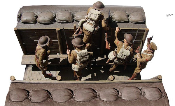 Master Box MAS35114 1:35 British Infantry, Before the attack, WWI era