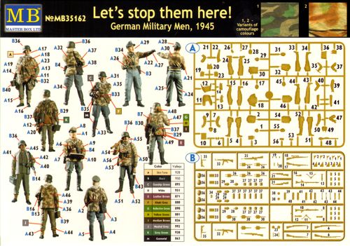 Master Box MAS35162 1:35 German Soldiers, 1945