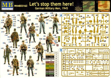 Master Box MAS35162 1:35 German Soldiers, 1945