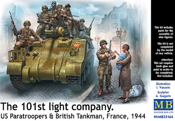 Master Box MAS35164 1:35 The 101st light company