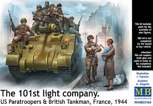 Master Box MAS35164 1:35 The 101st light company