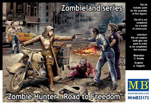 Master Box MAS35175 1:35 Zombie Hunter