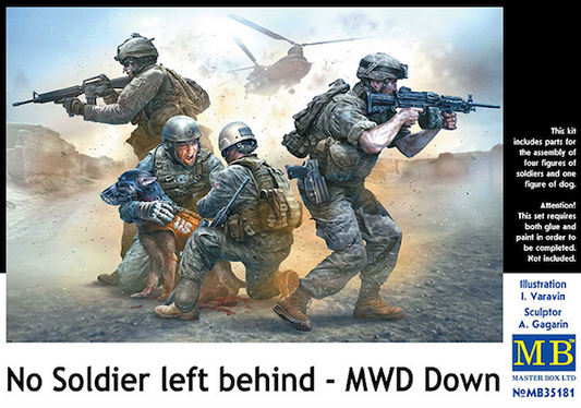 Master Box MAS35181 1:35 No Soldier left behind