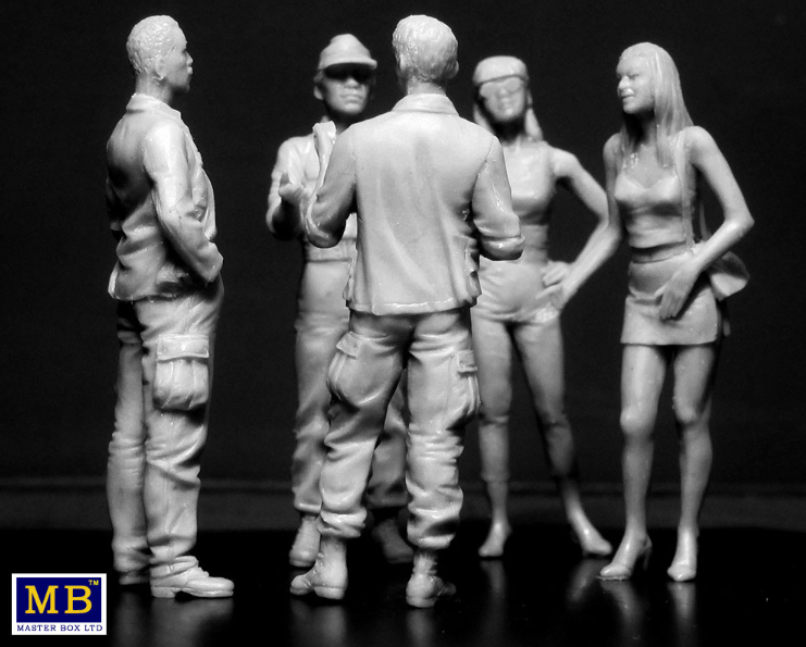Master Box MAS35185 1:35 Somewhere in Saigon, Vietnam War Series