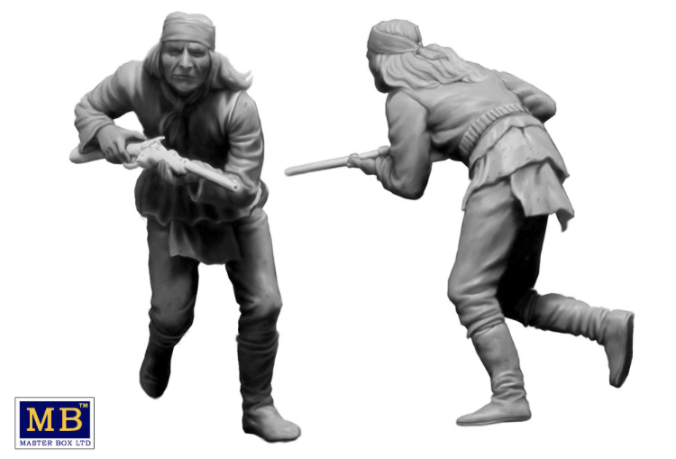 Master Box MAS35188 1:35 Indian Wars Series, Apache Attack