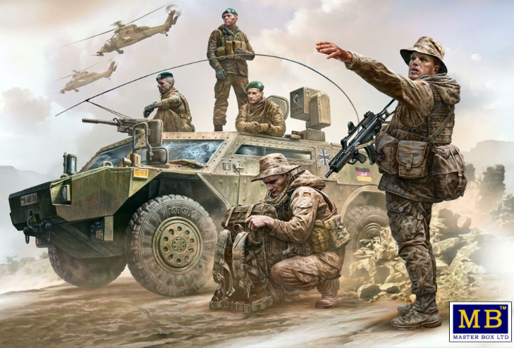 Master Box MAS35195 1:35 Bundeswehr German Military Present Day