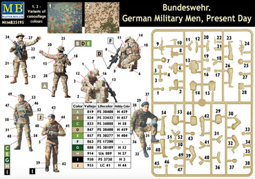 Master Box MAS35195 1:35 Bundeswehr German Military Present Day