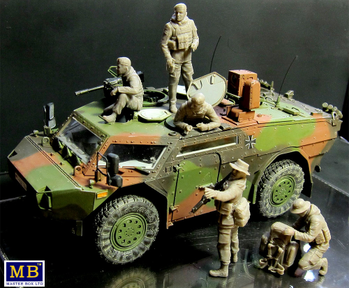 Master Box MAS35195 1:35 Bundeswehr German Military Present Day