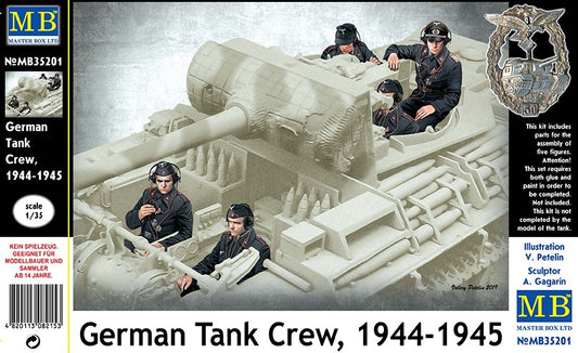 Master Box MAS35201 1:35 German Tank Crew 1944-1945