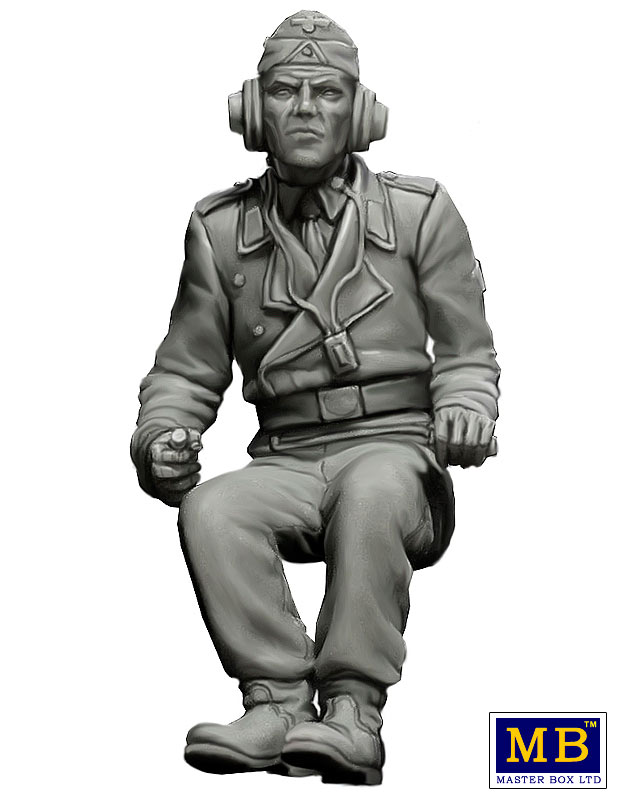 Master Box MAS35201 1:35 German Tank Crew 1944-1945