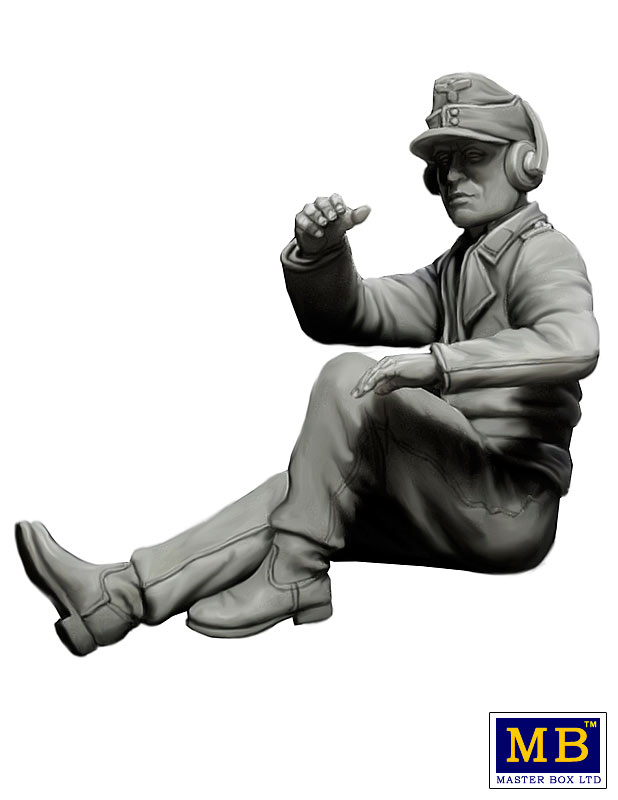 Master Box MAS35201 1:35 German Tank Crew 1944-1945