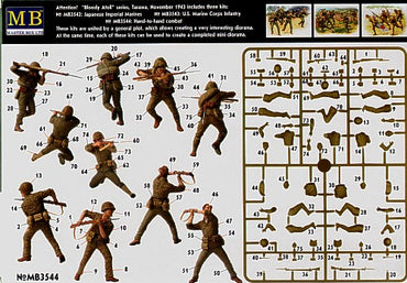 Master Box MAS3544 1:35 'Bloody Atol' Hand-to-hand fight, Tarawa, 1943