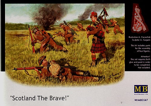 Master Box MAS3547 1:35 Scotland the Brave