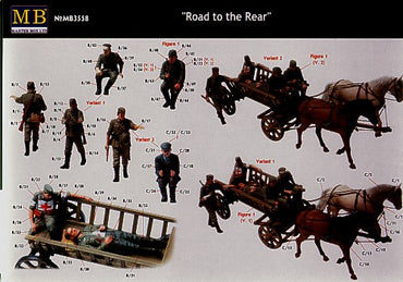 Master Box MAS3558 1:35 Road to the Rear