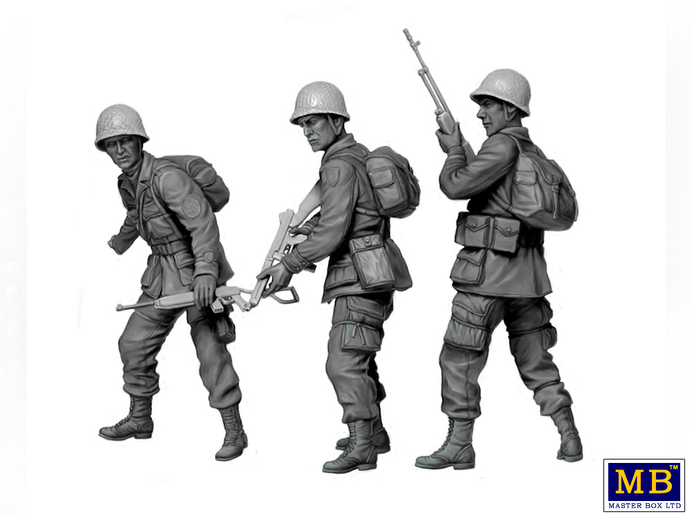 Master Box MAS3574 1:35 Take one more grenade! Screaming Eagles, 101st Airborne
