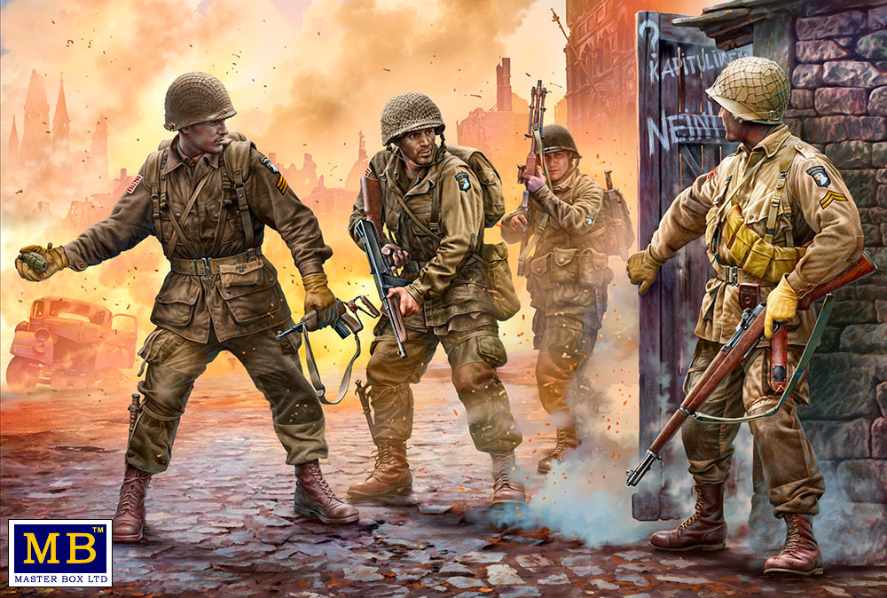 Master Box MAS3574 1:35 Take one more grenade! Screaming Eagles, 101st Airborne