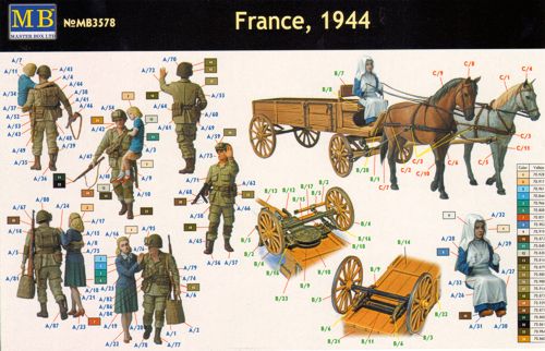 Master Box MAS3578 1:35 France 1944