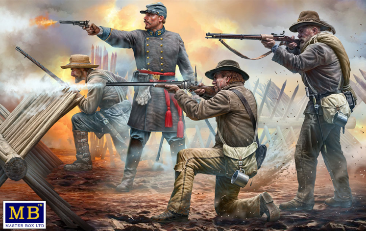 Master Box MAS3581 18th NC Infantry Chancellorsville ACW 1:35
