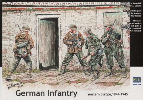 Master Box MAS3584 1:35 German Infantry, Western Europe 1944-1945.