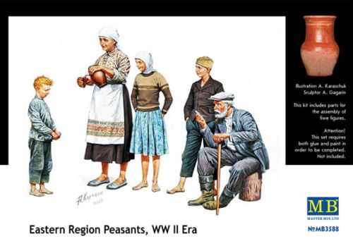 Master Box MAS3588 1:35 Peasants Eastern Europe WWII era