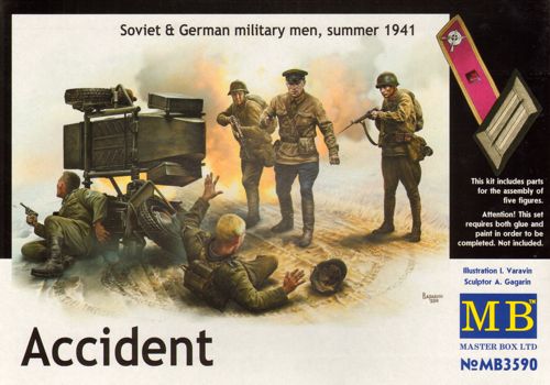 Master Box MAS3590 1:35 Accident, Soviet & German Military, Summer 1941