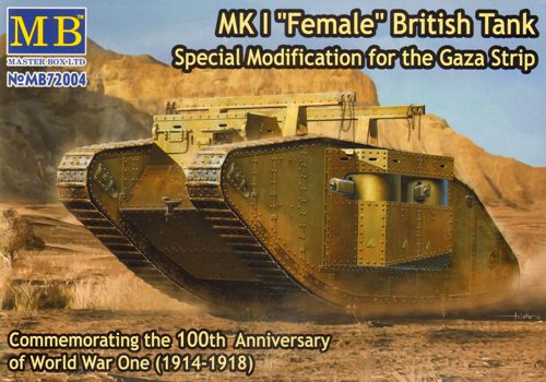Master Box MAS72004 1:72 Mk.I Female British Tank