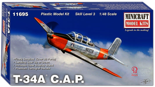 Minicraft MC11695 1:48 Beechcraft T-34A Mentor