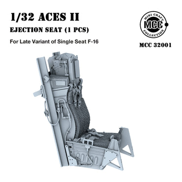 Mini Craft MCC32001 ACES II Ejection Seat F-16 Single Late 1:32