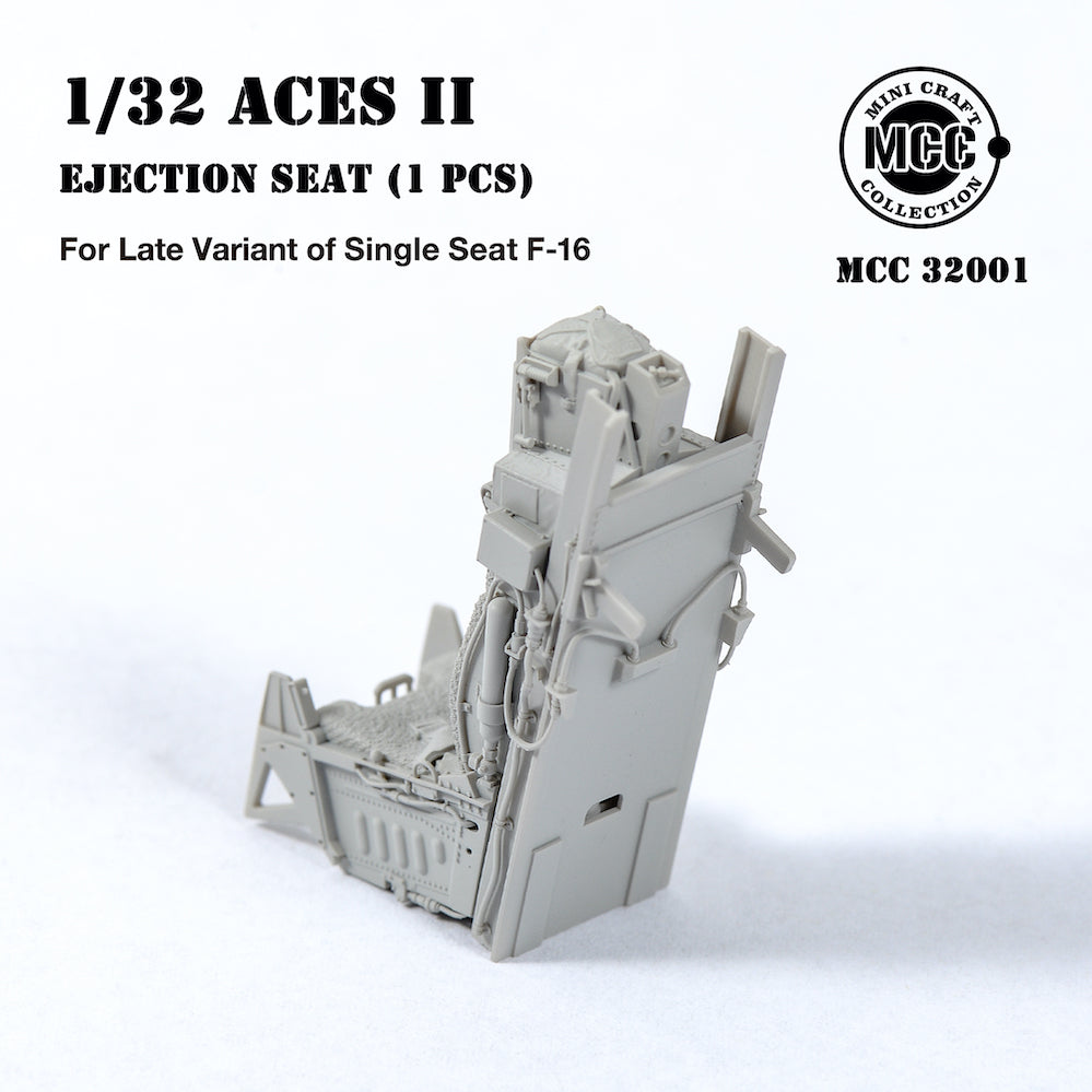 Mini Craft MCC32001 ACES II Ejection Seat F-16 Single Late 1:32