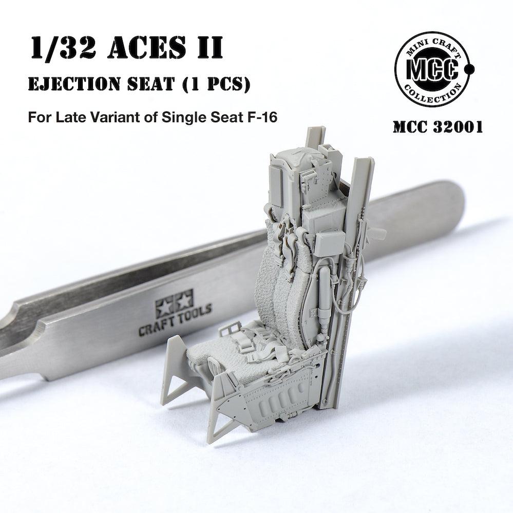 Mini Craft MCC32001 ACES II Ejection Seat F-16 Single Late 1:32