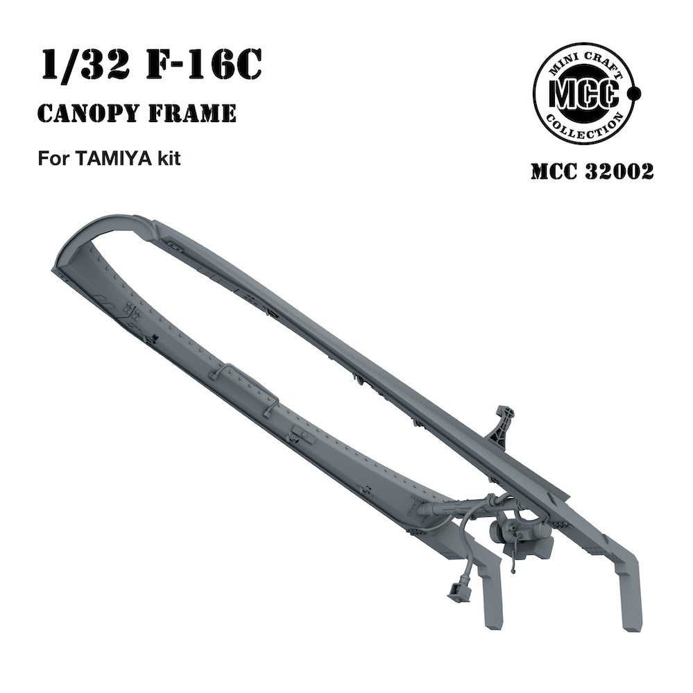 Mini Craft Collection MCC32002 1:32 Lockheed-Martin F-16C Canopy Frame