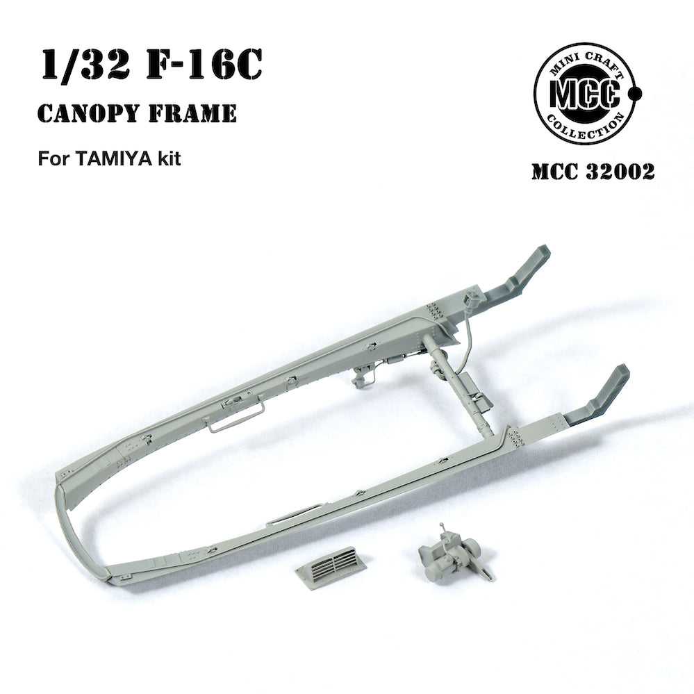 Mini Craft Collection MCC32002 1:32 Lockheed-Martin F-16C Canopy Frame