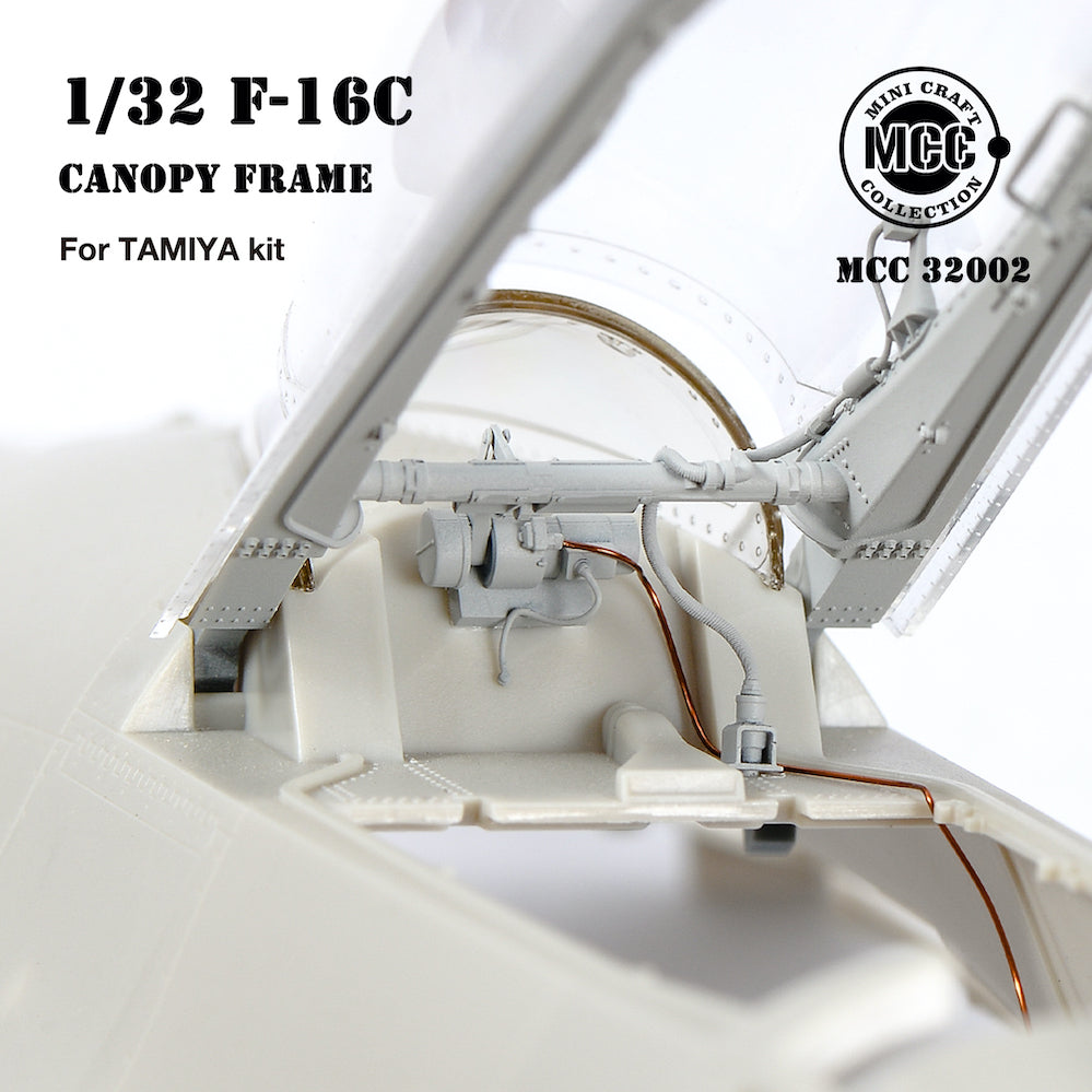 Mini Craft Collection MCC32002 1:32 Lockheed-Martin F-16C Canopy Frame