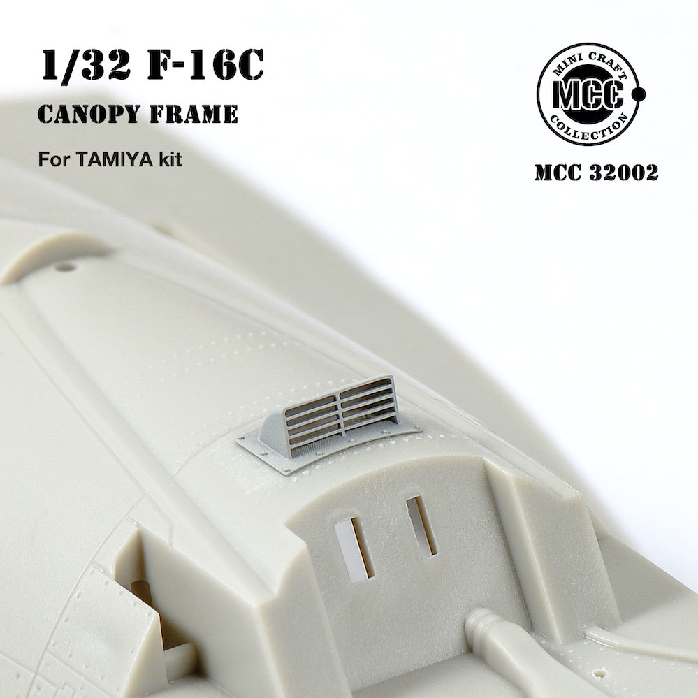 Mini Craft Collection MCC32002 1:32 Lockheed-Martin F-16C Canopy Frame