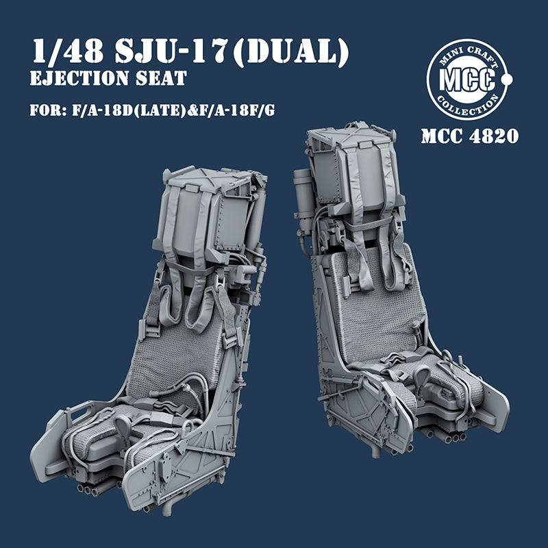 Mini Craft MCC4820 SJU-17 NACES Seats F/A-18F/G & D Late 1:48