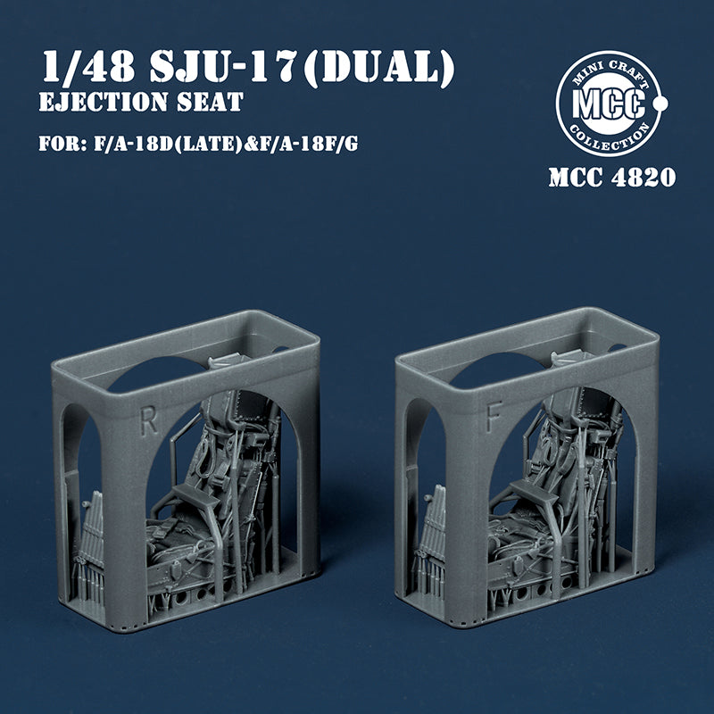 Mini Craft MCC4820 SJU-17 NACES Seats F/A-18F/G & D Late 1:48
