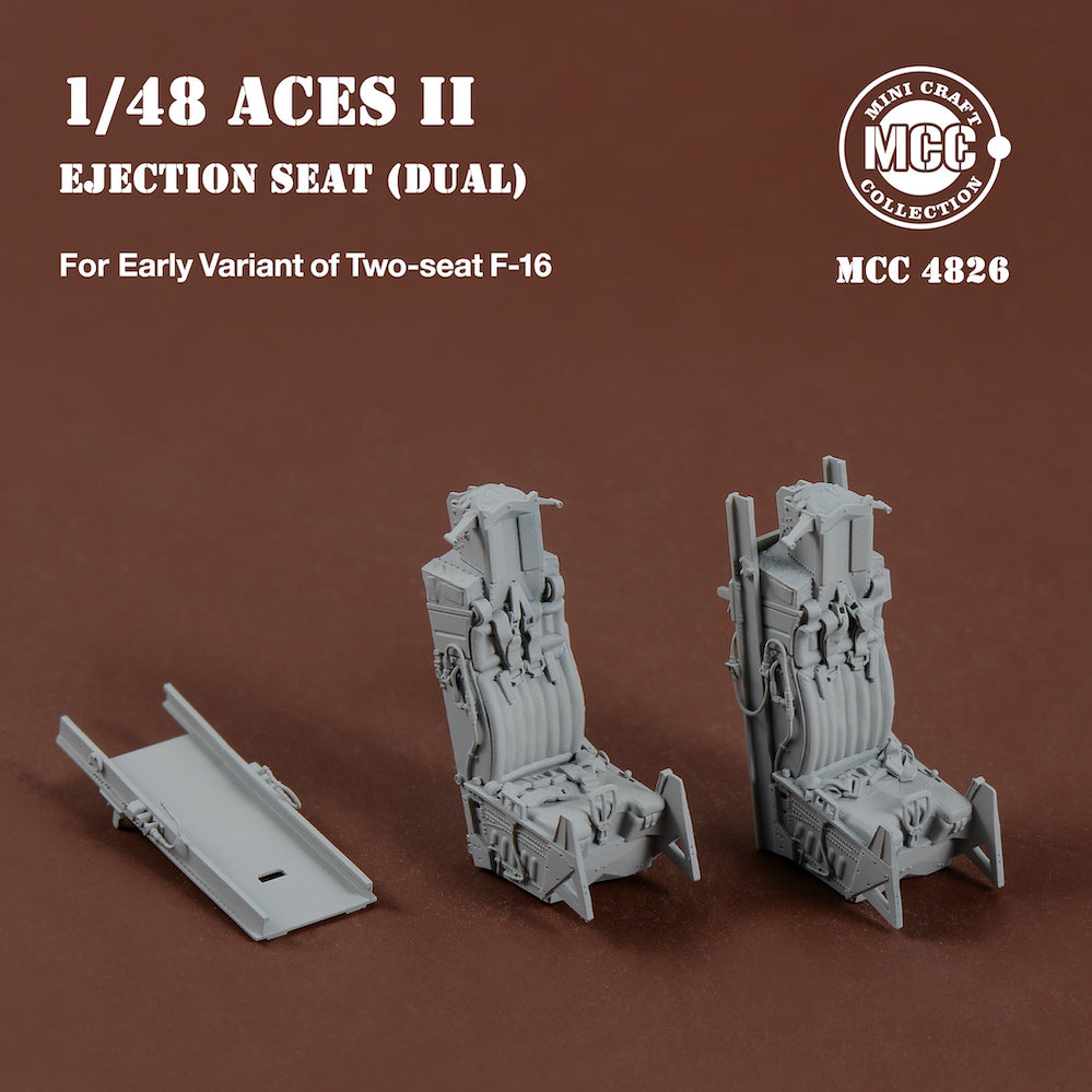 Mini Craft MCC4826 ACES II Ejection Seats F-16 Two-Seat Early 1:48
