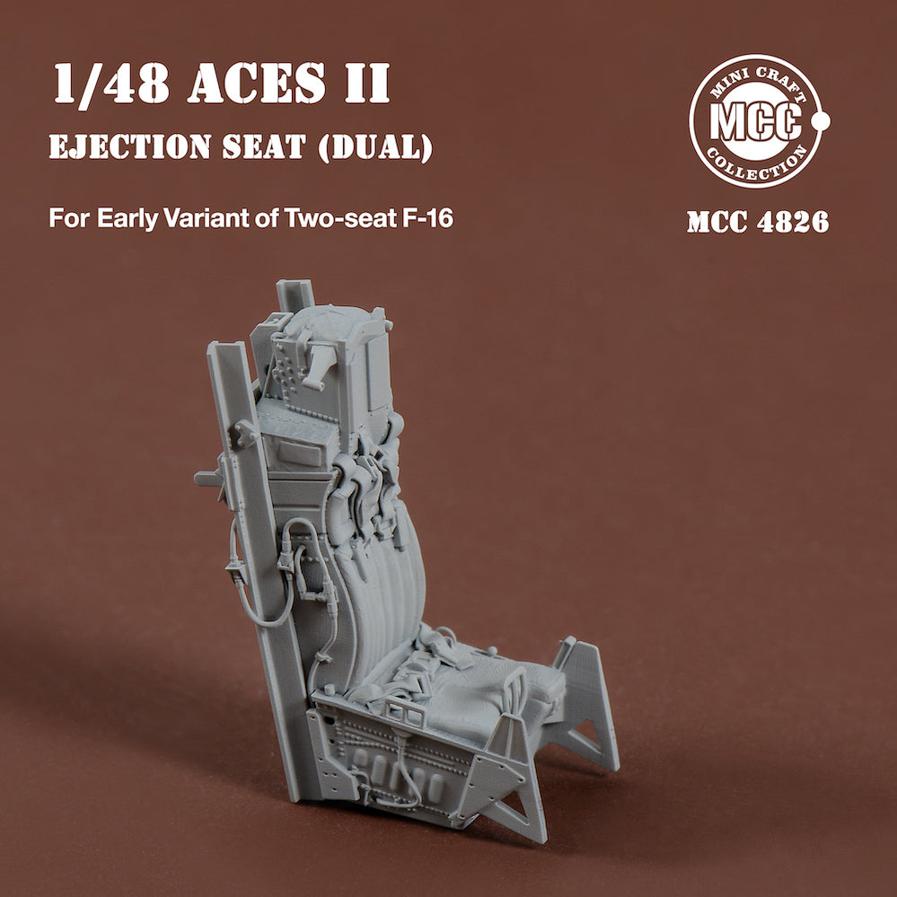 Mini Craft MCC4826 ACES II Ejection Seats F-16 Two-Seat Early 1:48