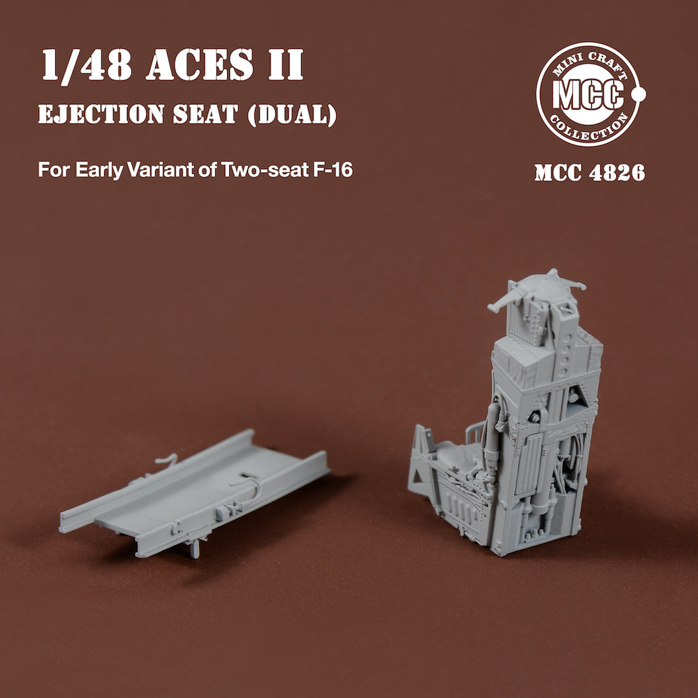 Mini Craft MCC4826 ACES II Ejection Seats F-16 Two-Seat Early 1:48