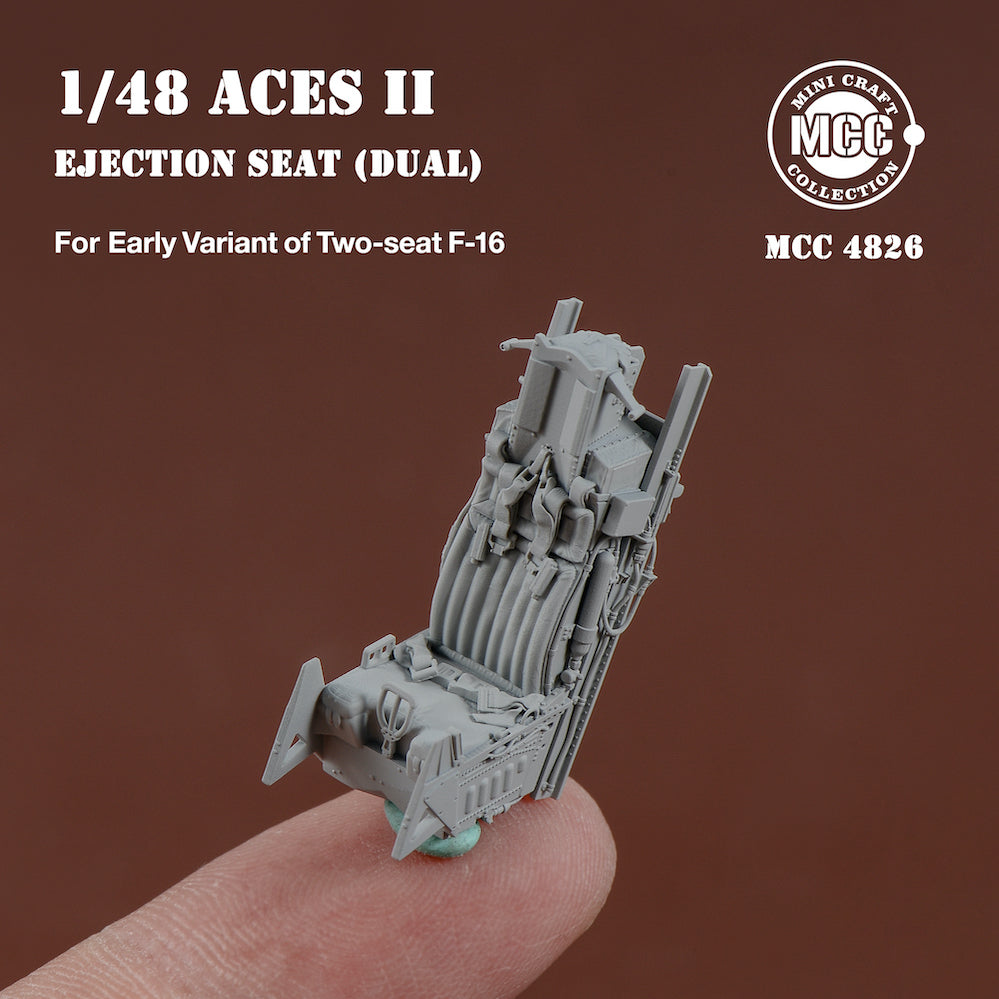Mini Craft MCC4826 ACES II Ejection Seats F-16 Two-Seat Early 1:48