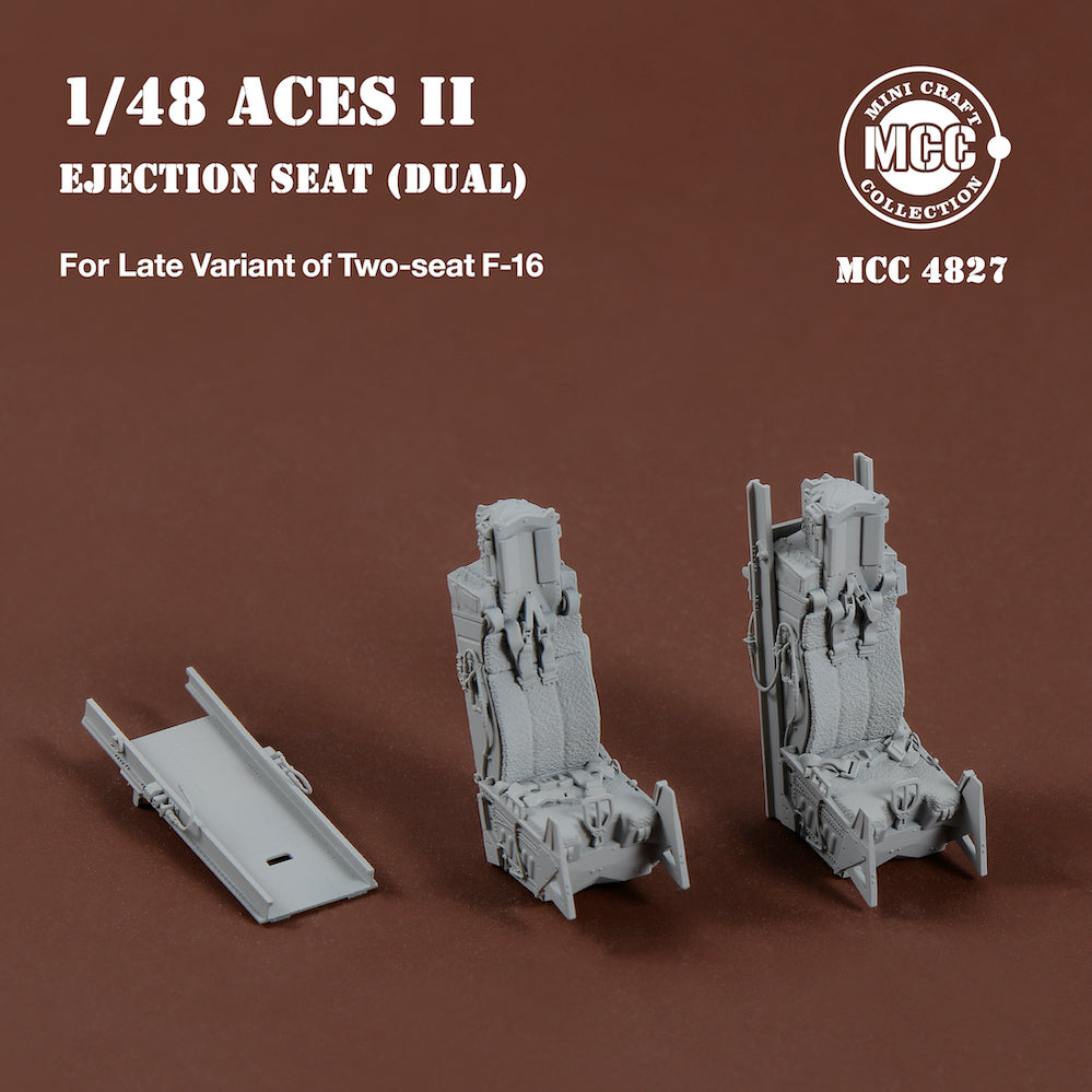Mini Craft MCC4827 ACES II Ejection Seats F-16 Two-Seat Late 1:48