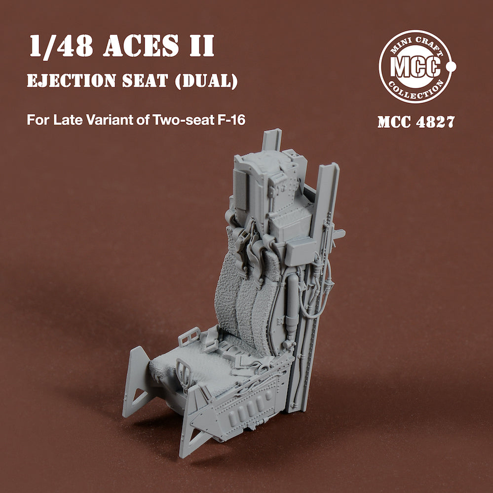Mini Craft MCC4827 ACES II Ejection Seats F-16 Two-Seat Late 1:48