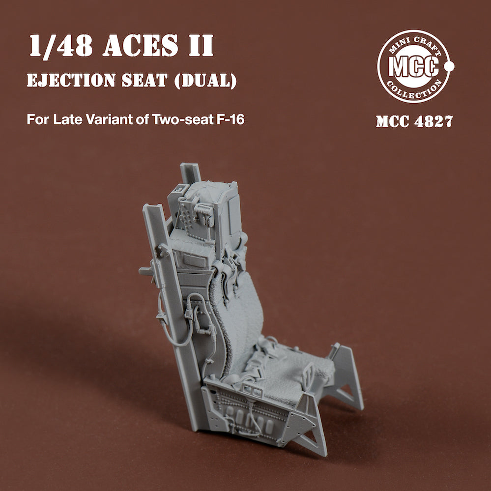 Mini Craft MCC4827 ACES II Ejection Seats F-16 Two-Seat Late 1:48