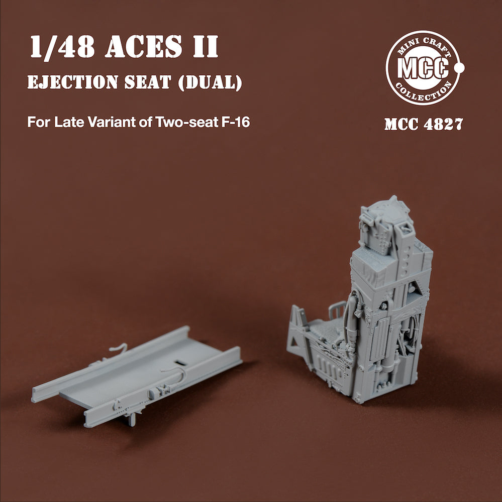 Mini Craft MCC4827 ACES II Ejection Seats F-16 Two-Seat Late 1:48