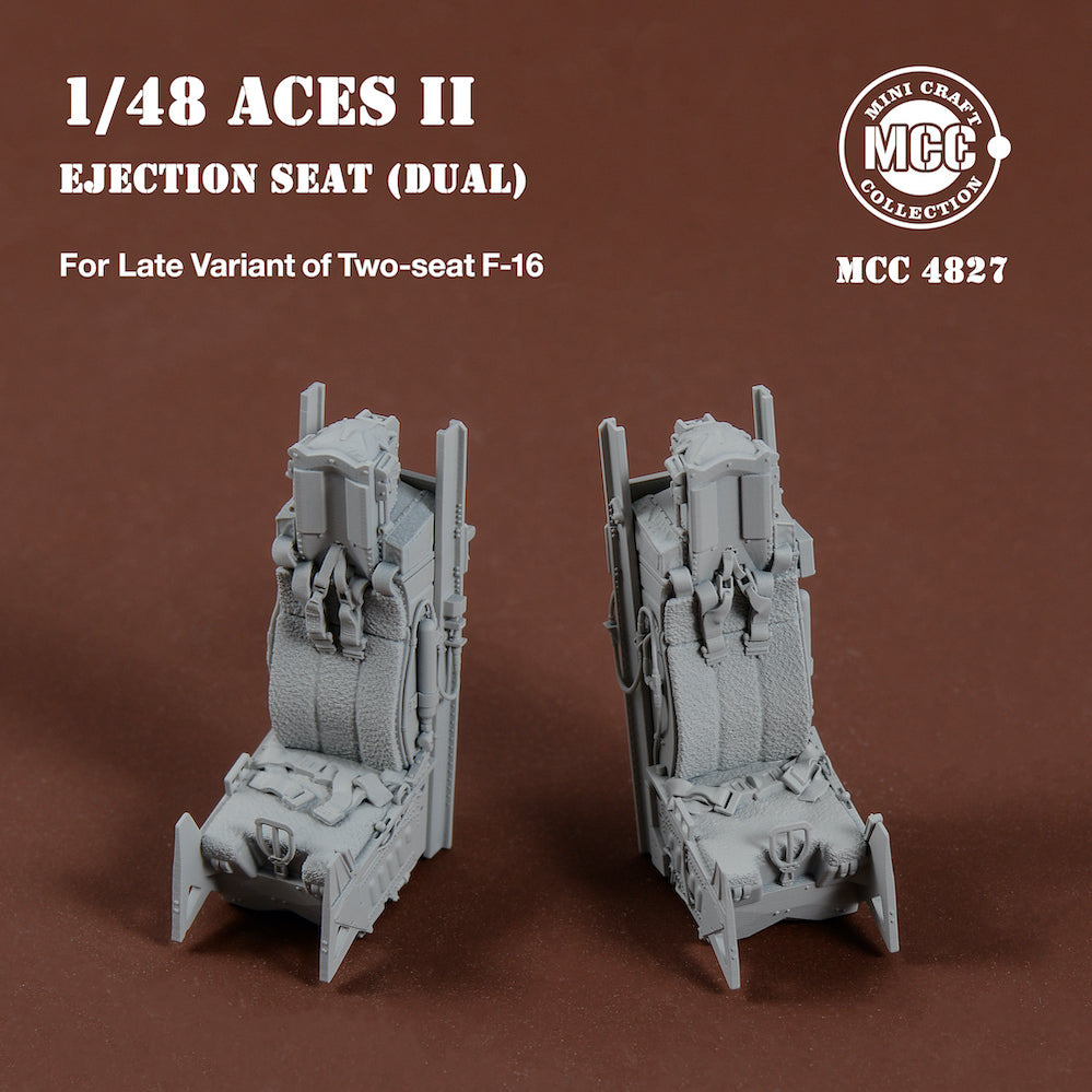 Mini Craft MCC4827 ACES II Ejection Seats F-16 Two-Seat Late 1:48