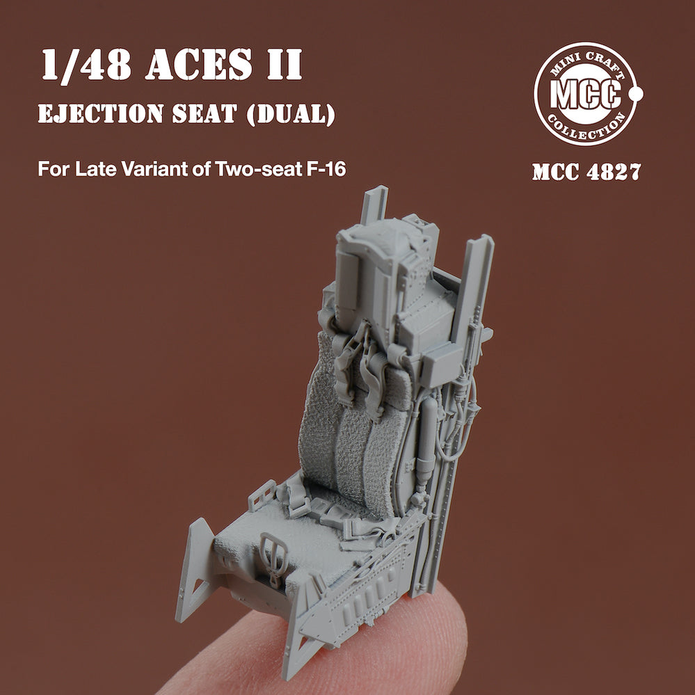 Mini Craft MCC4827 ACES II Ejection Seats F-16 Two-Seat Late 1:48